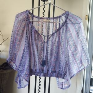Hollister Boho crop top